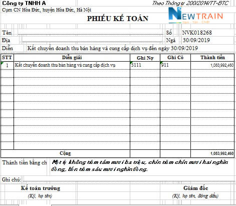 phiếu kế toán tổng hợp là gì? NGỌC LAN sẽ giúp bạn hiểu rõ 